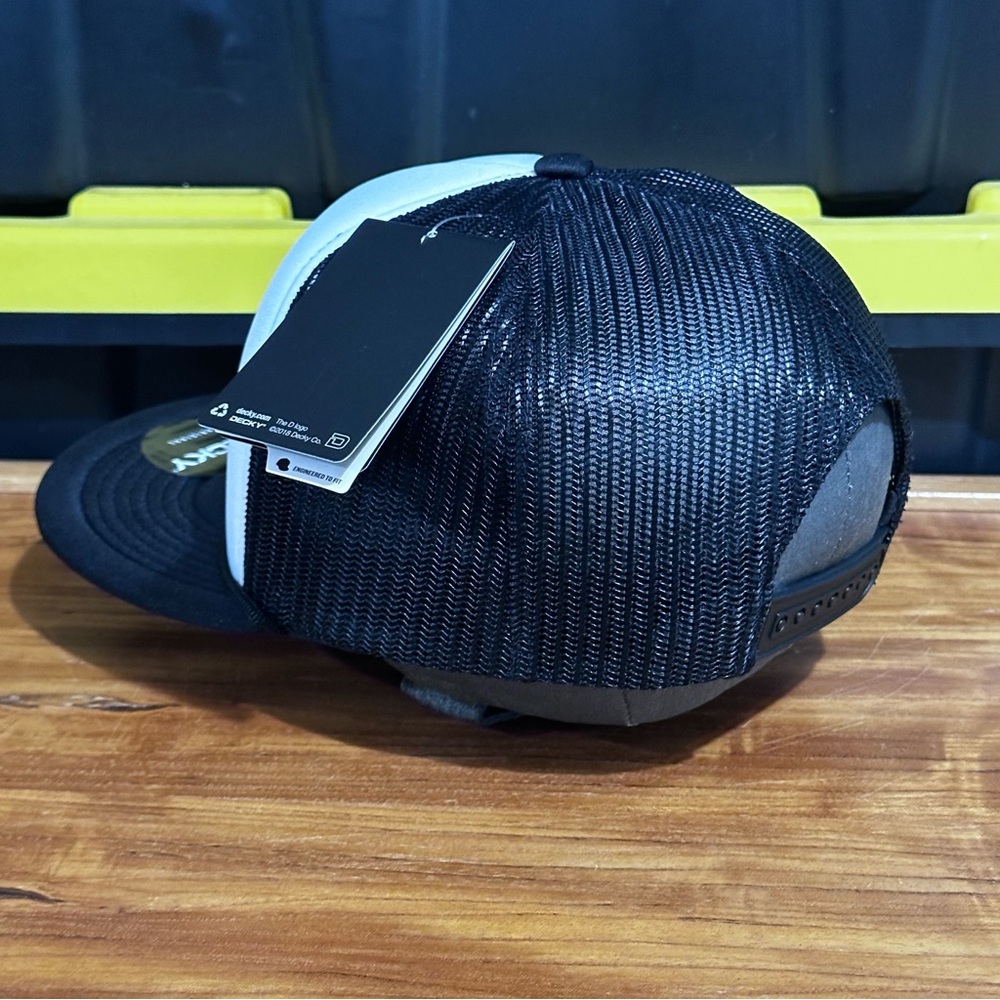 foam Trucker Hat Flat Brim SnapBack Men’s Custom Logo